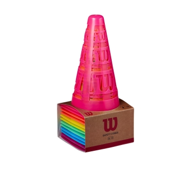 Wilson Safe Cones Multi Marking Cones - 12 Pieces